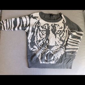 Express Tiger Sweater